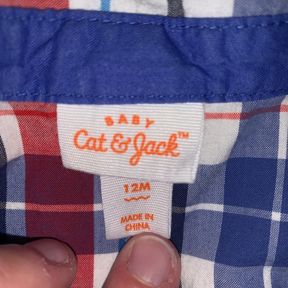 ⛔️SOLD⛔️12m Cat & Jack suspender set - Picture 2 of 4